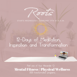 Roots 12 Days of Meditation